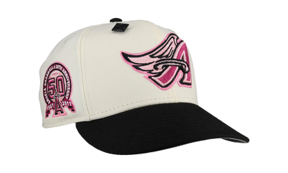 59FIFTY Anaheim Angels 50th Anniversary Fitted Hat (RESTOCK) "Patch Chrome" NE440