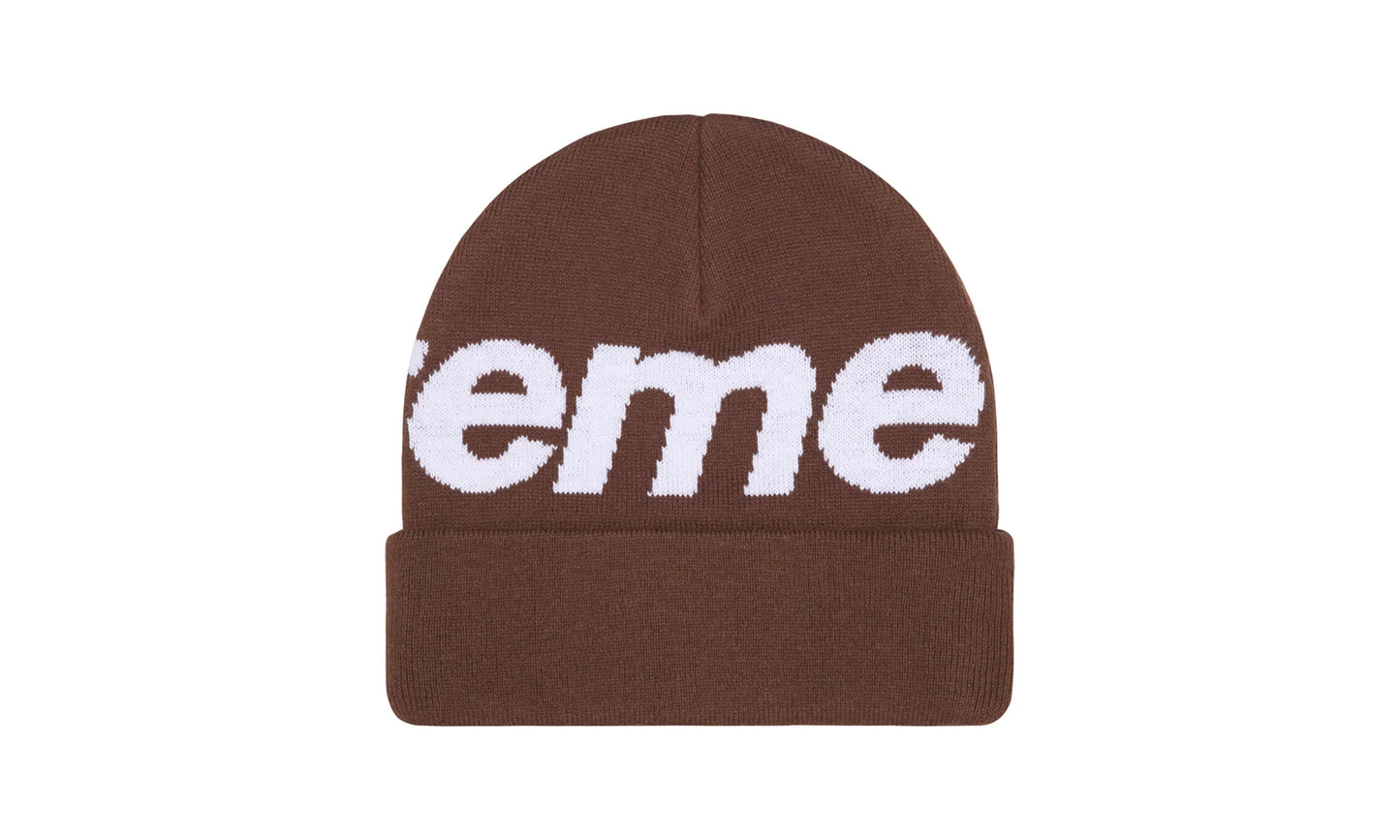 Big Logo Beanie "FW25 - Brown" SU26856
