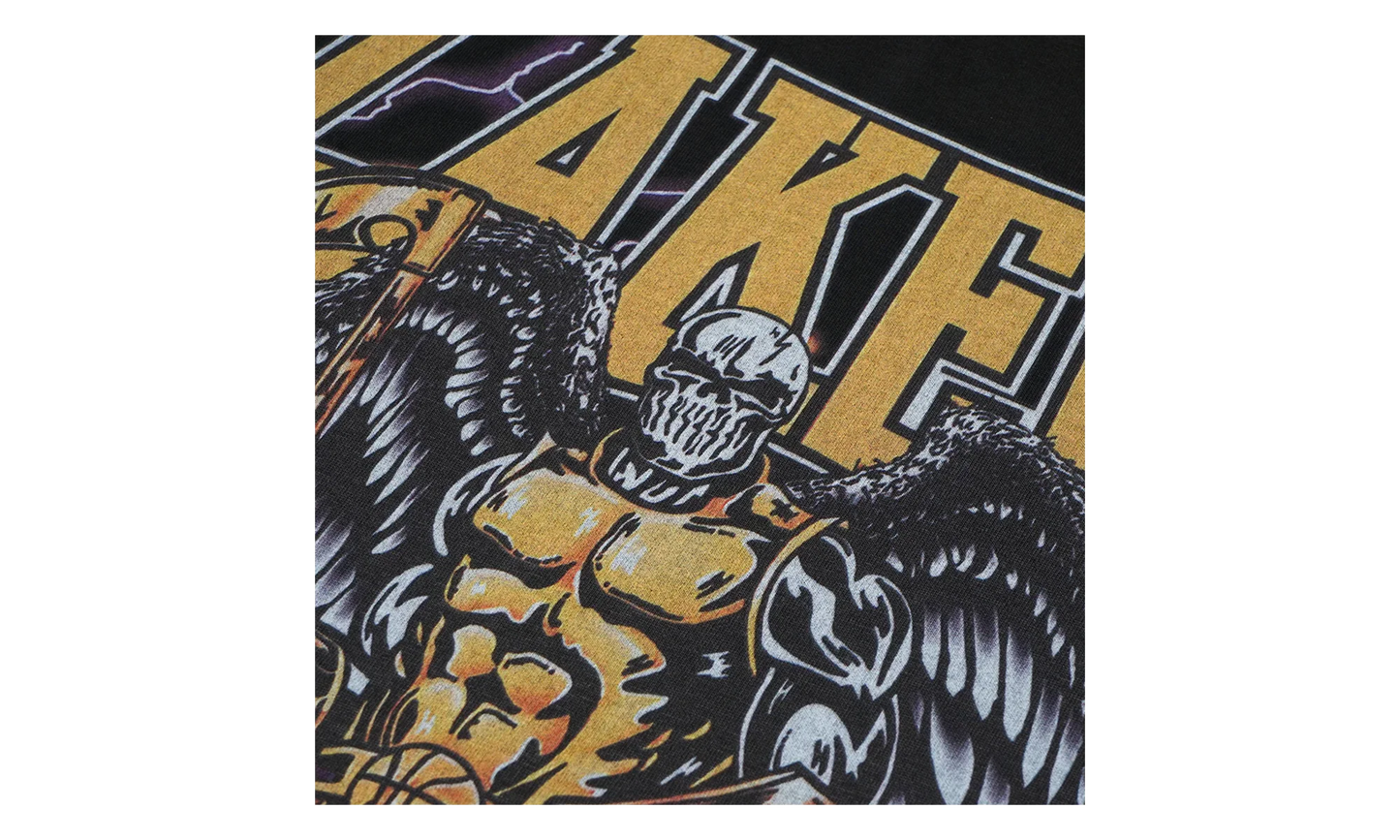 Angel of The City Lakers Short Sleeve Tee "Black" 201NBABLK815M