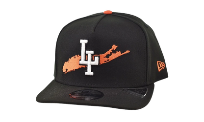 9FIFTY Long Island A-Frame Snapback "Black / Orange" 70975350