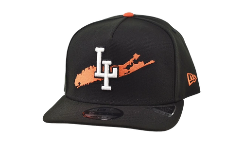 9FIFTY Long Island A-Frame Snapback "Black / Orange" 70975350