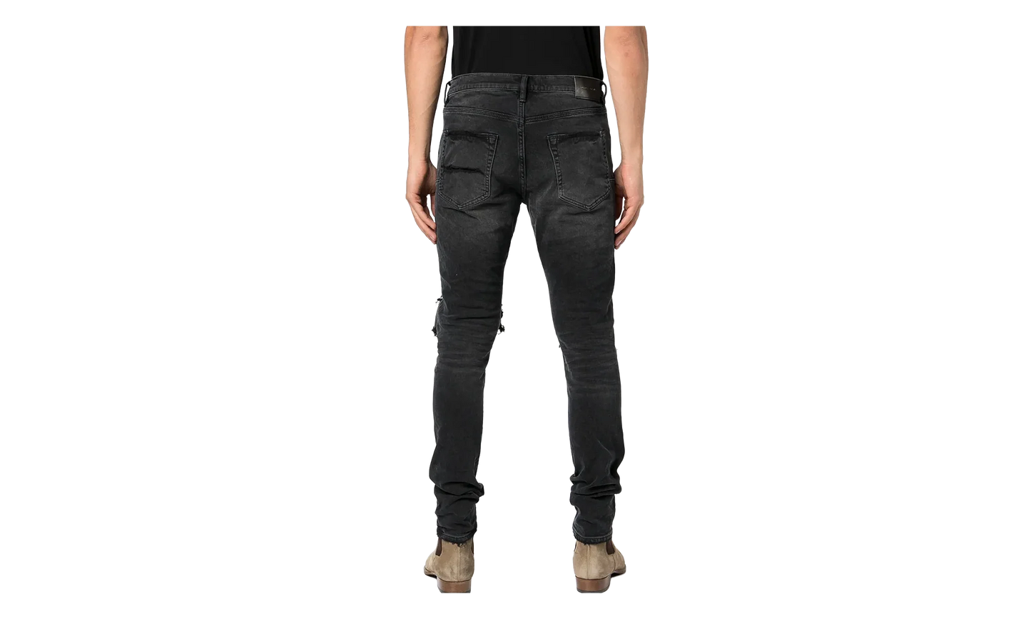 P001 Distress Jeans "Worn Black" P001 WBDI222