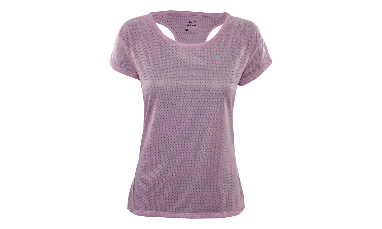 Breathe Short Sleeve Running Top WMNS "Orchid / Heather" 831780 565