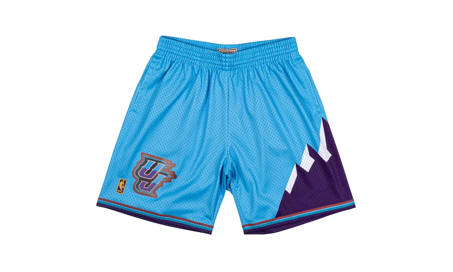 NBA Reload Swingman Shorts "1996 Utah Jazz - Blue" SMSHCP19272 UJABLUE96