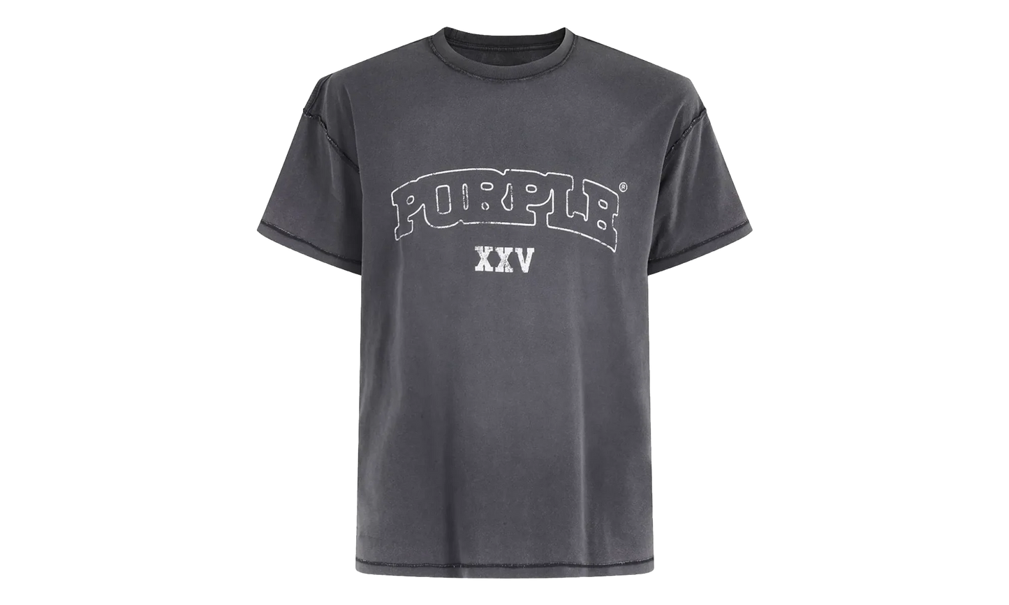 Textured Inside Out Tee "Black" P101 TBSO425