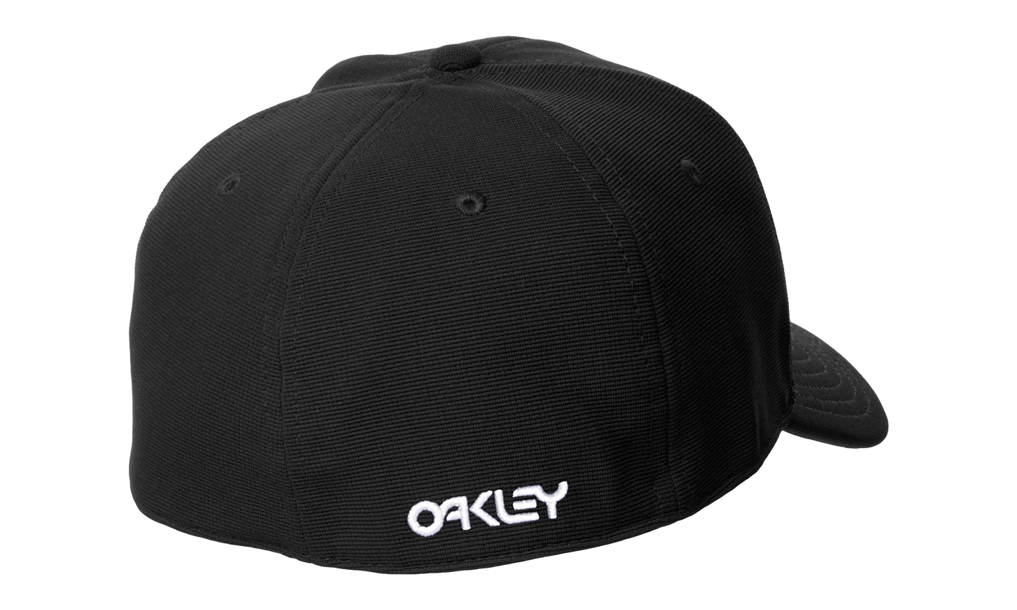 6-Panel Stretch Metallic Baseball Hat "Black / American Flag" 912209 01V