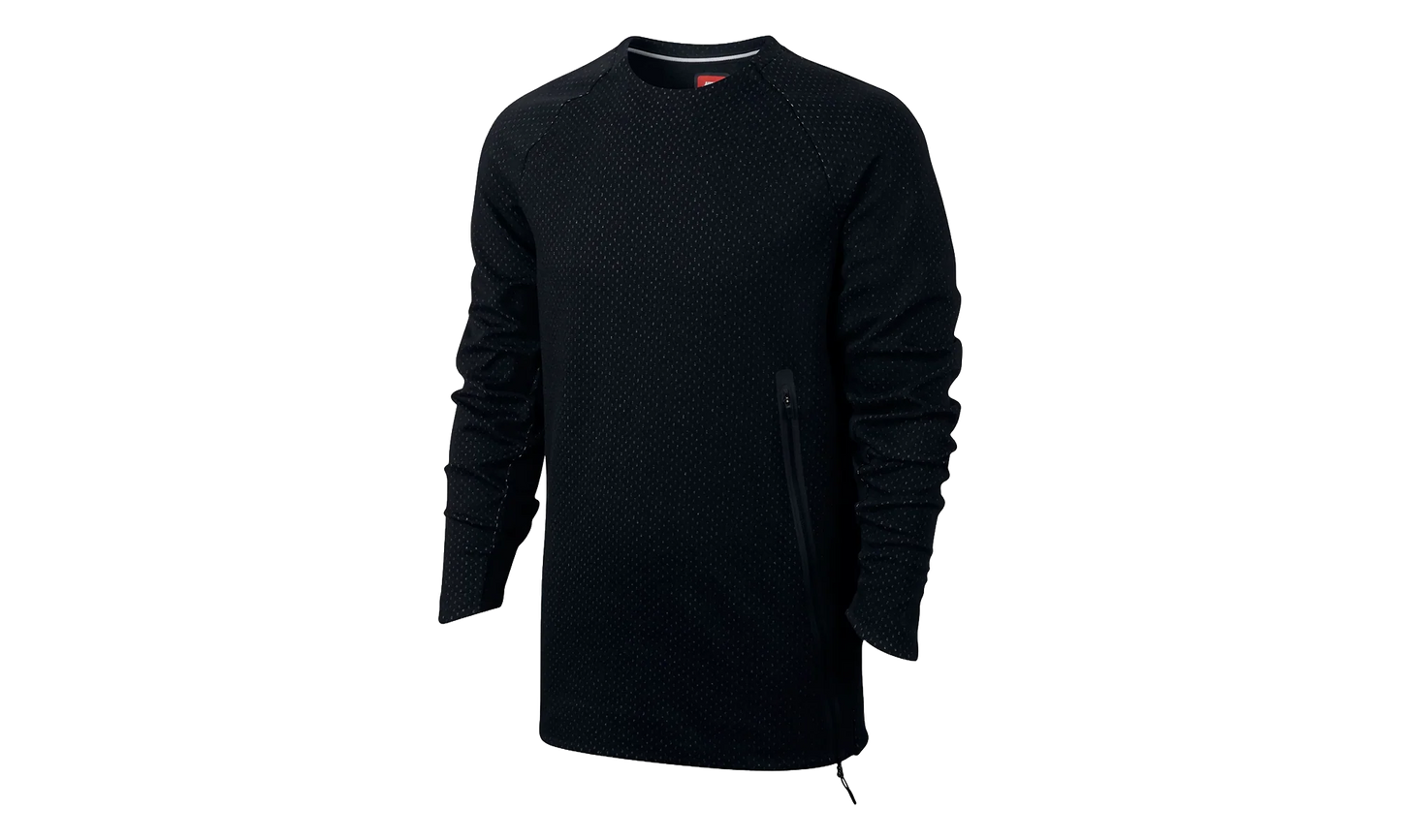 Tech Fleece Crew Neck Sweatshirt "Black" 846348 010