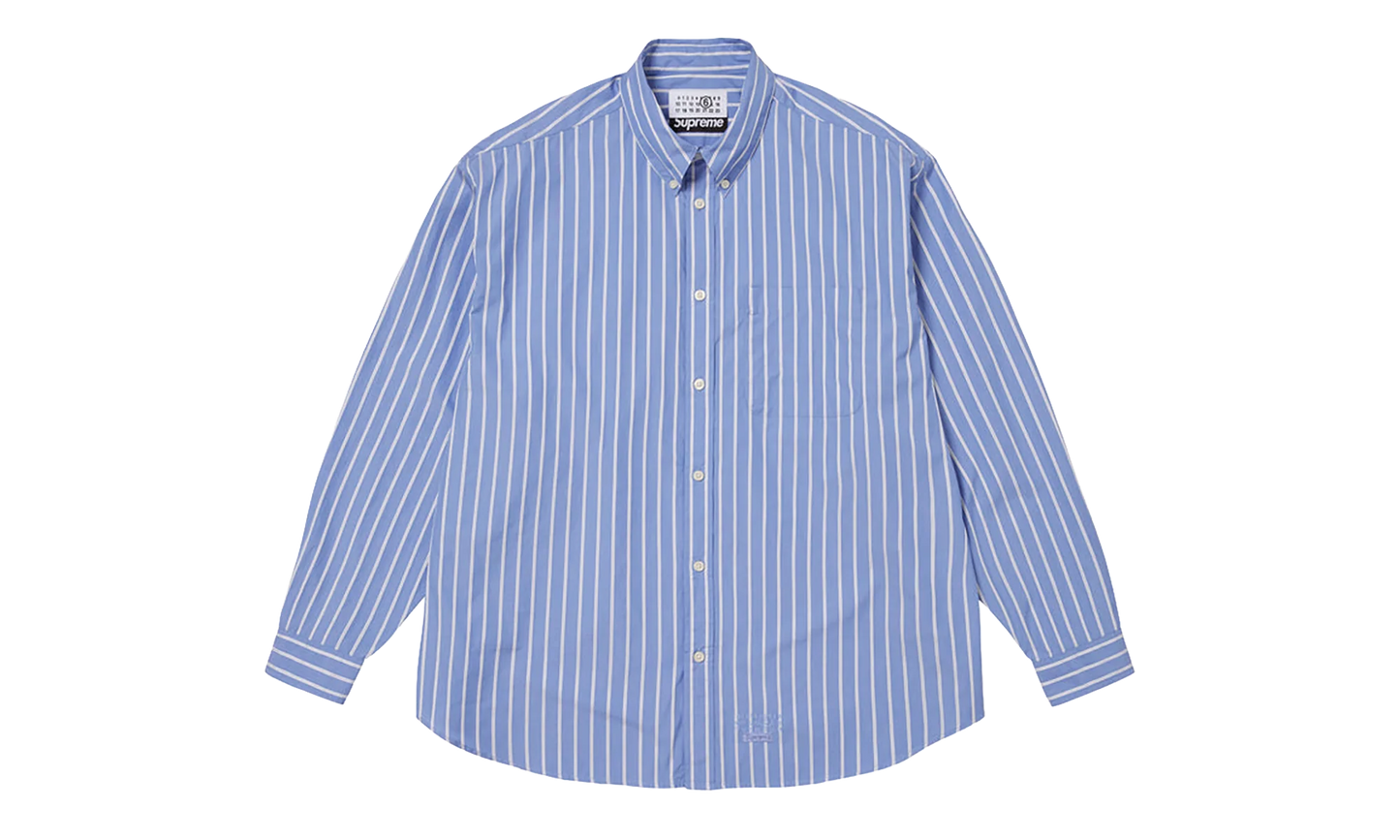 MM6 Maison Margiela Stripe Shirt "SS26 - Blue" SU27189
