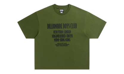 Knit Boxy Fit Tee "Cypress Green" 861 1313 CYP