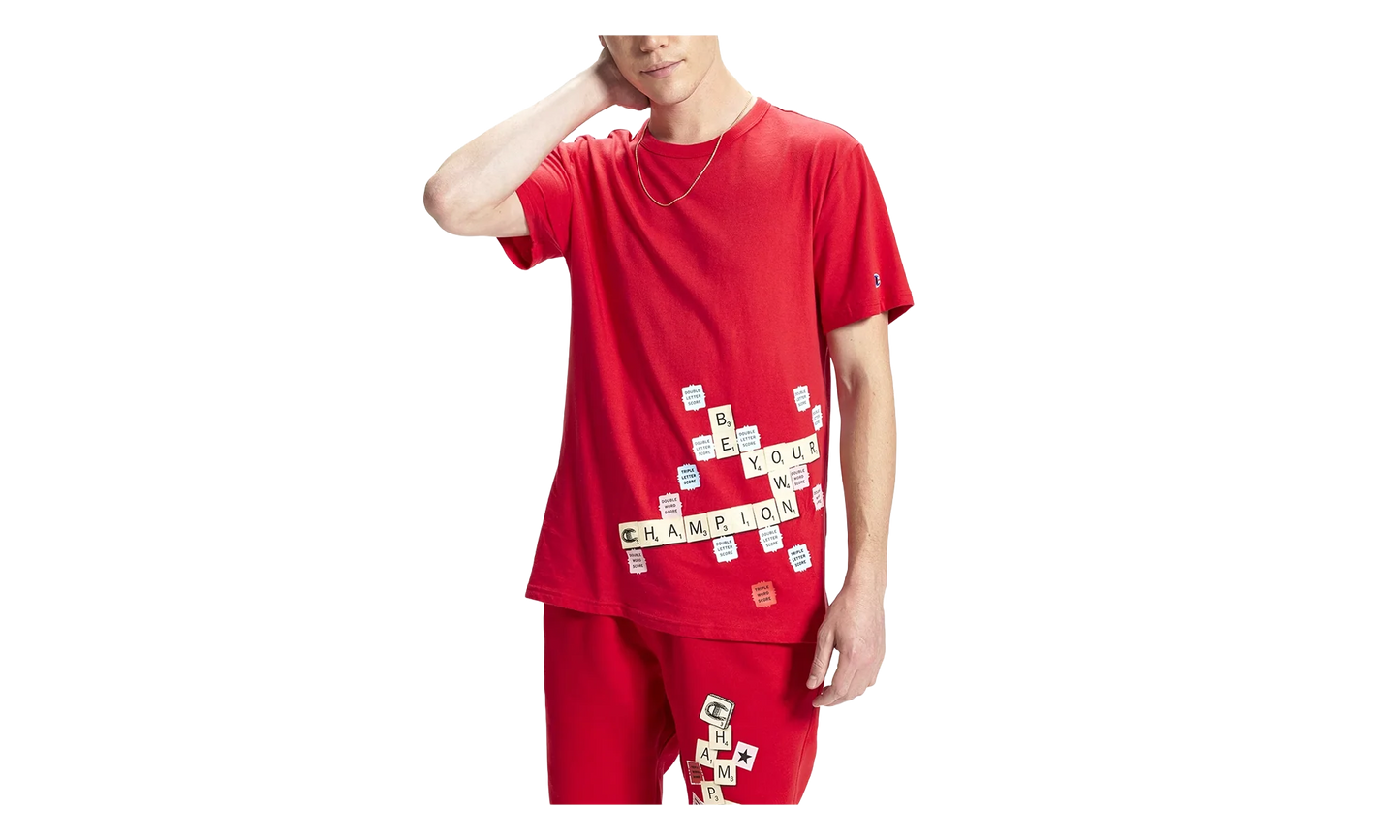 Scrabble Tiles Lightweight T-Shirt "Scarlet" GT353 590716040