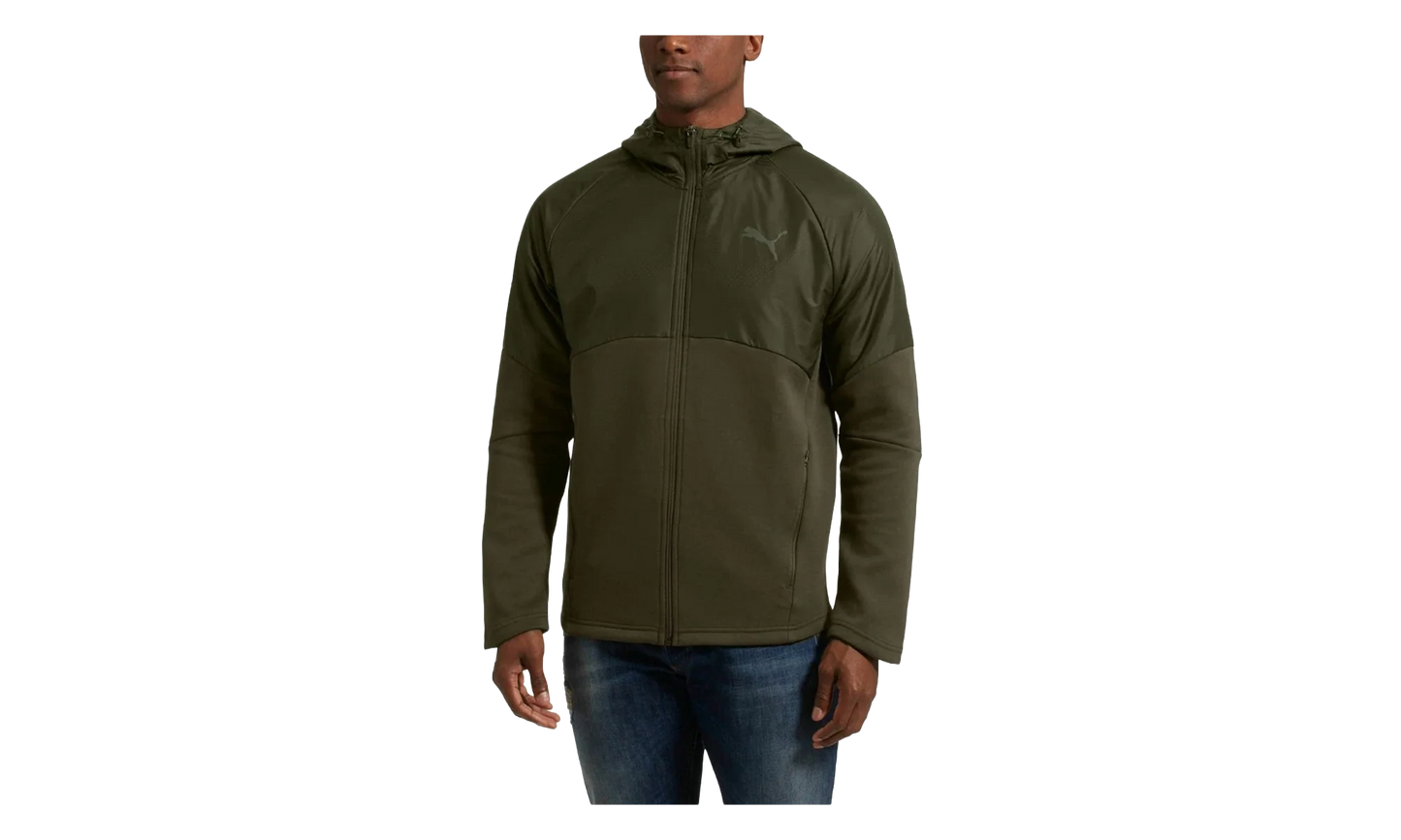 Evostripe WR Full-Zip Hoodie "Forest Night" 851726 15