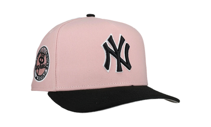 9FIFTY New York Yankees 1962 World Series Rogue A Frame Snapback Hat "Pink / Rogue" NE235