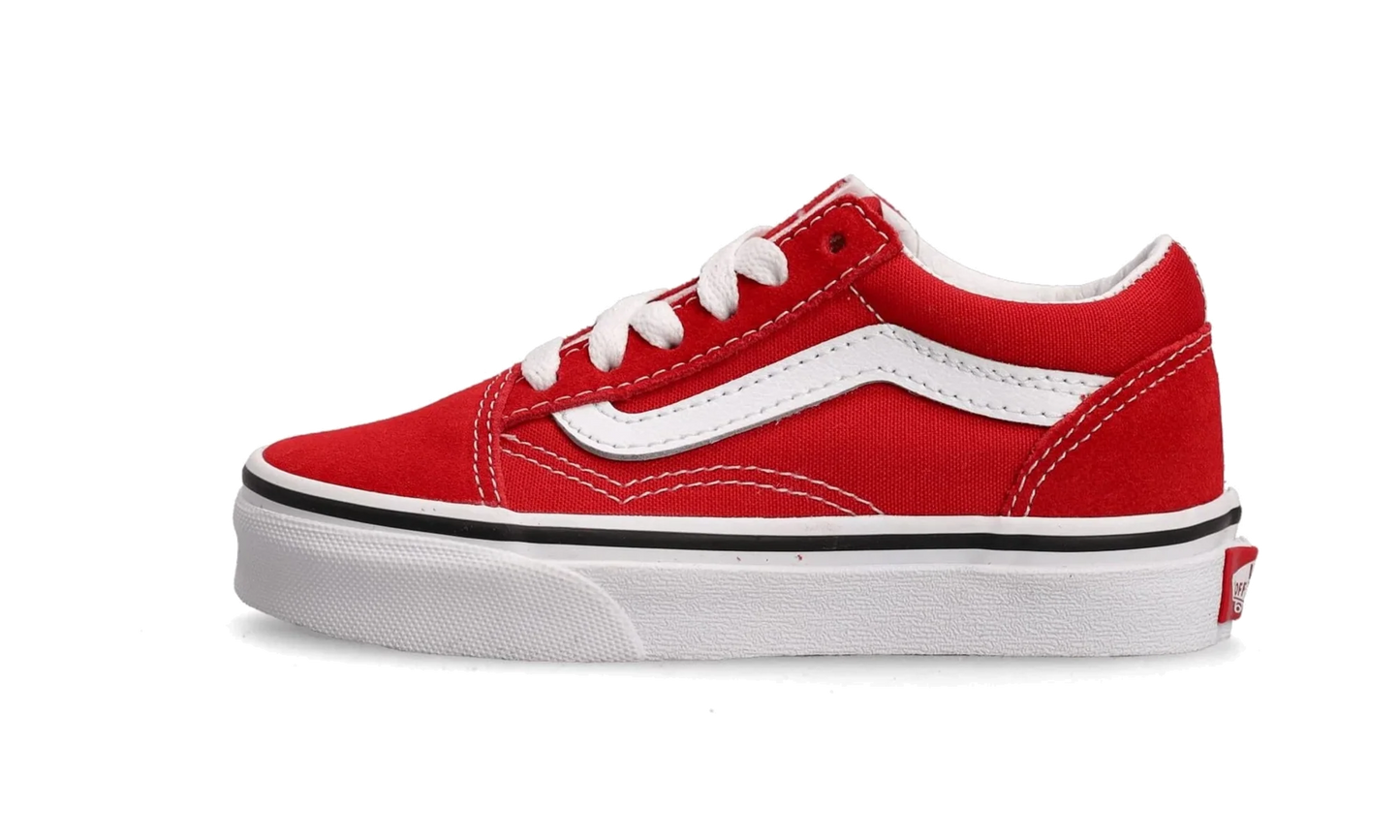 Old Skool PS "Racing Red / True White" VN0A4BUU JV6