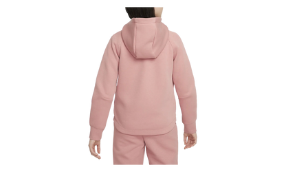Sportswear Tech Fleece Full-Zip Hoodie GS "Red Stardust / Black" FD2979 618