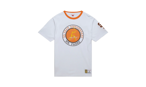 MLB Legends Ringer Tony Gwynn Short Sleeve T-Shirt "San Diego Padres - Brown" FC8197 SDPWHIT