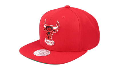 NBA Hardwood Classics Team Ground 2.0 Snapback Cap "Chicago Bulls - Red" HHSS3258 CBUYYPPPRED1