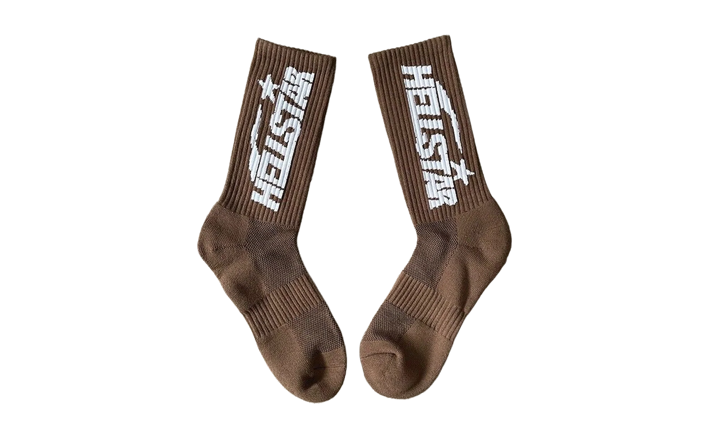Logo Socks "Brown" HSR155