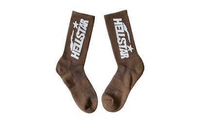 Logo Socks "Brown" HSR155