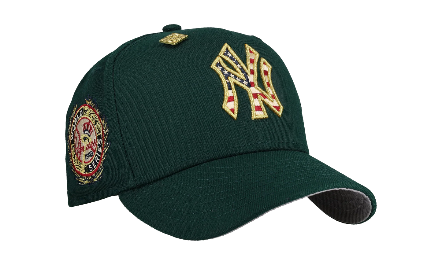 59FIFTY New York Yankees 1949 World Series Fitted Hat "Green USA" NE416