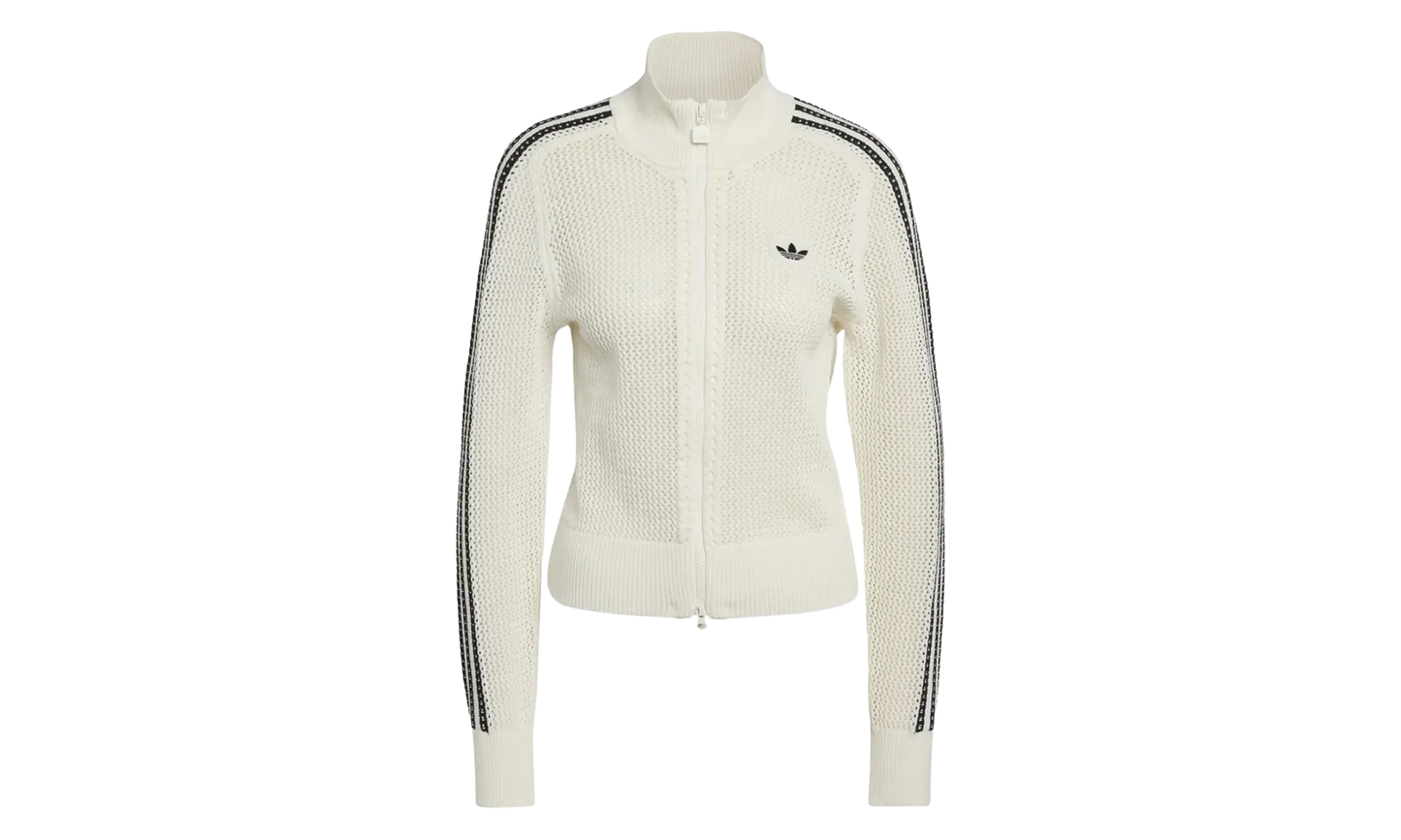 Originals Knitted Crochet Firebird Track Top WMNS "Off White" KC6496