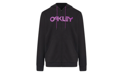 Teddy Full Zip Hoodie "Blackout / Ultra Purple" FOA403057 9EB