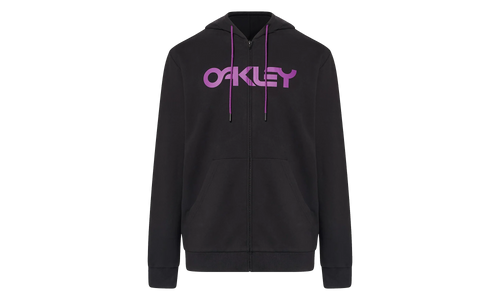 Teddy Full Zip Hoodie "Blackout / Ultra Purple" FOA403057 9EB