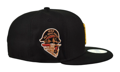 59Fifty Pittsburgh Pirates 1959 All Star Game Fitted Cap "Black / Yellow" 60399404
