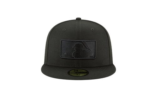 MLB Batterman Logo Blackout Basic 59FIFTY Fitted Hat "Black" 11591133