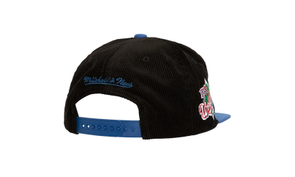 MLB Double Cord Deadstock Snapback Cap "Los Angeles Dodgers - Black" HM10166 LADBLCK