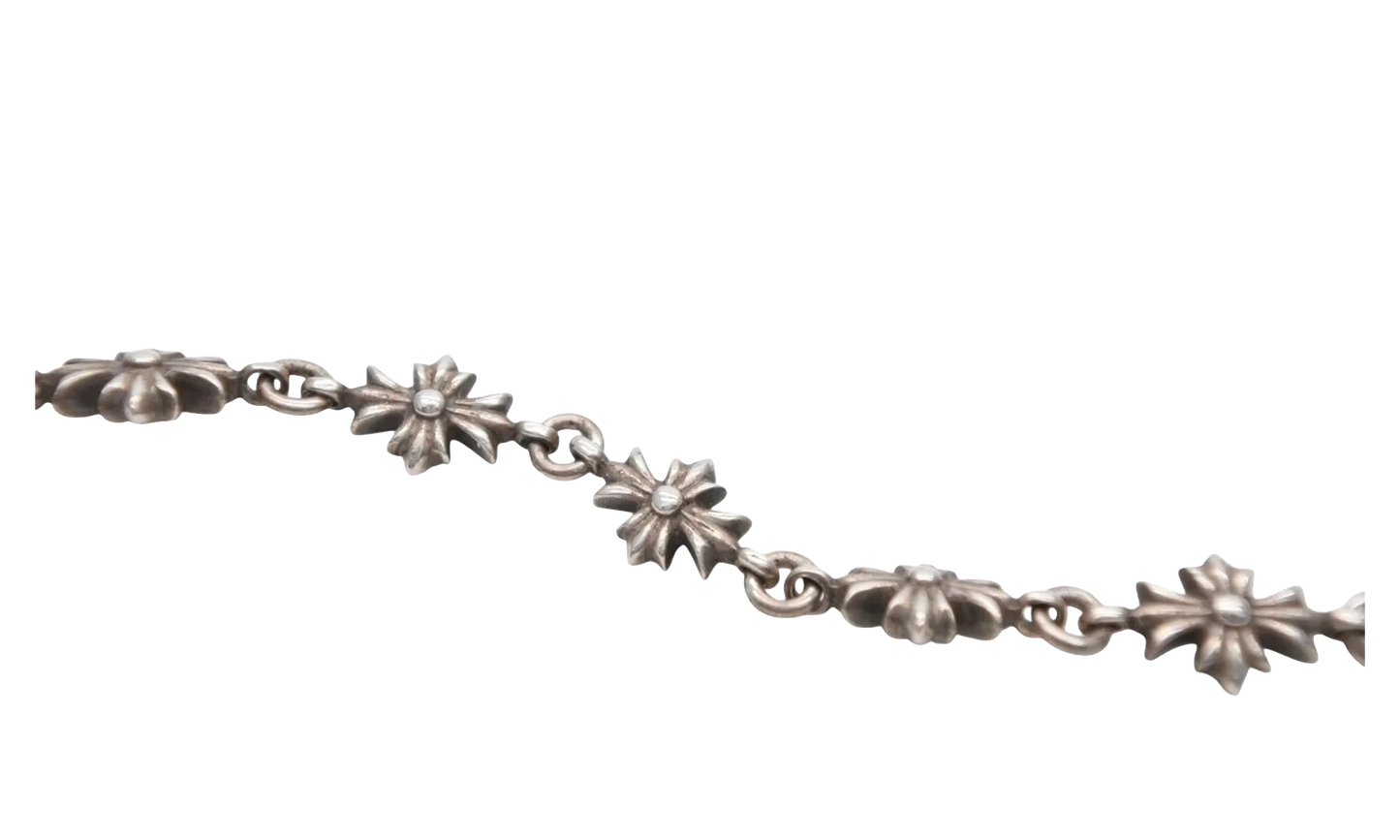 Tiny E CH Plus Bracelet 14 Links "Silver 925" CHRM0831