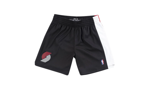 NBA Authentic Road Shorts "1999-00 Portland Trail Blazers - Black" ASHRGS18042 PTBBLCK99