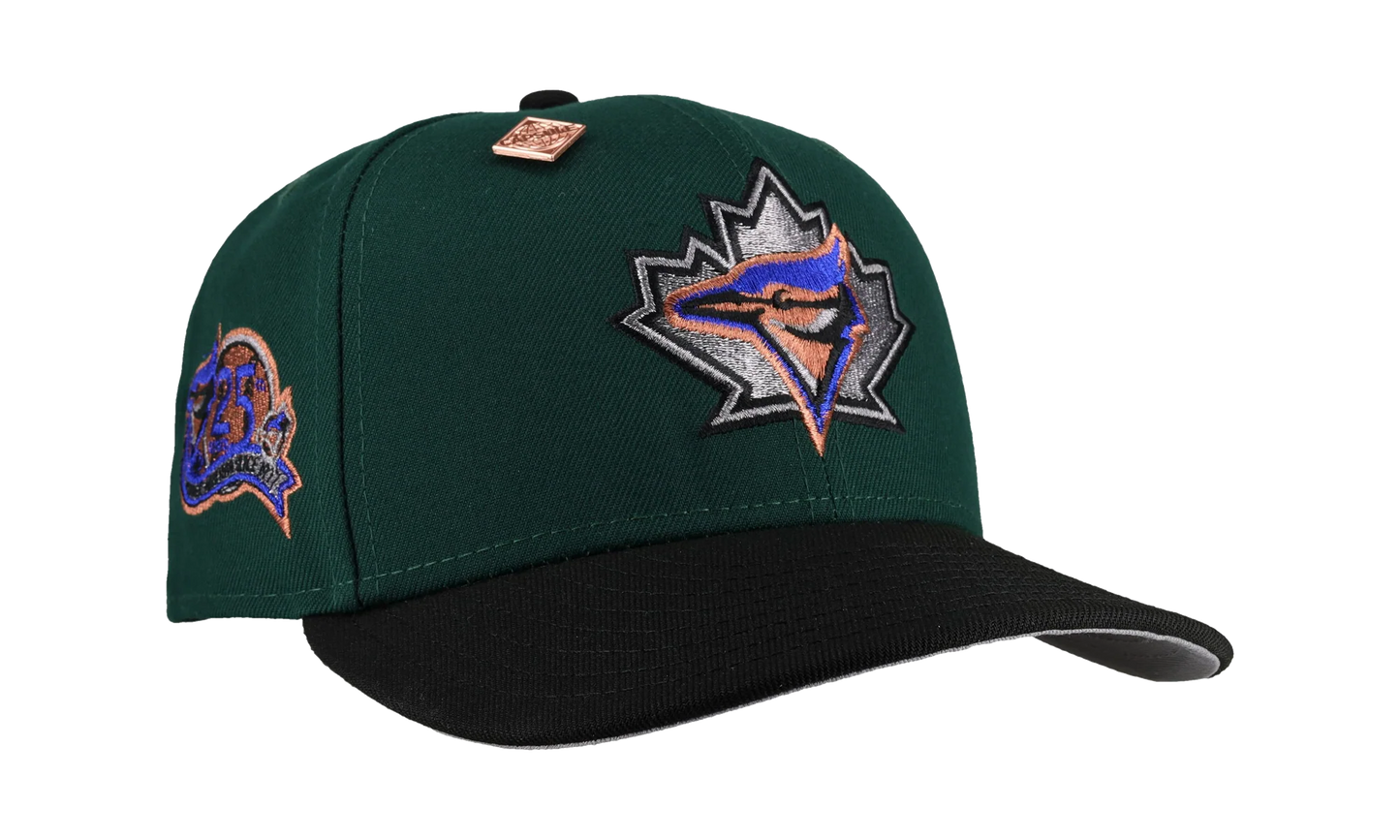 59FIFTY Toronto Blue Jays 25th Anniversary Fitted Hat "Dark Green" NE401