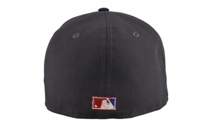 59FIFTY New York Yankees 3D Metallic 1999 WS Fitted Hat "Graphite / Navy" 123451299623