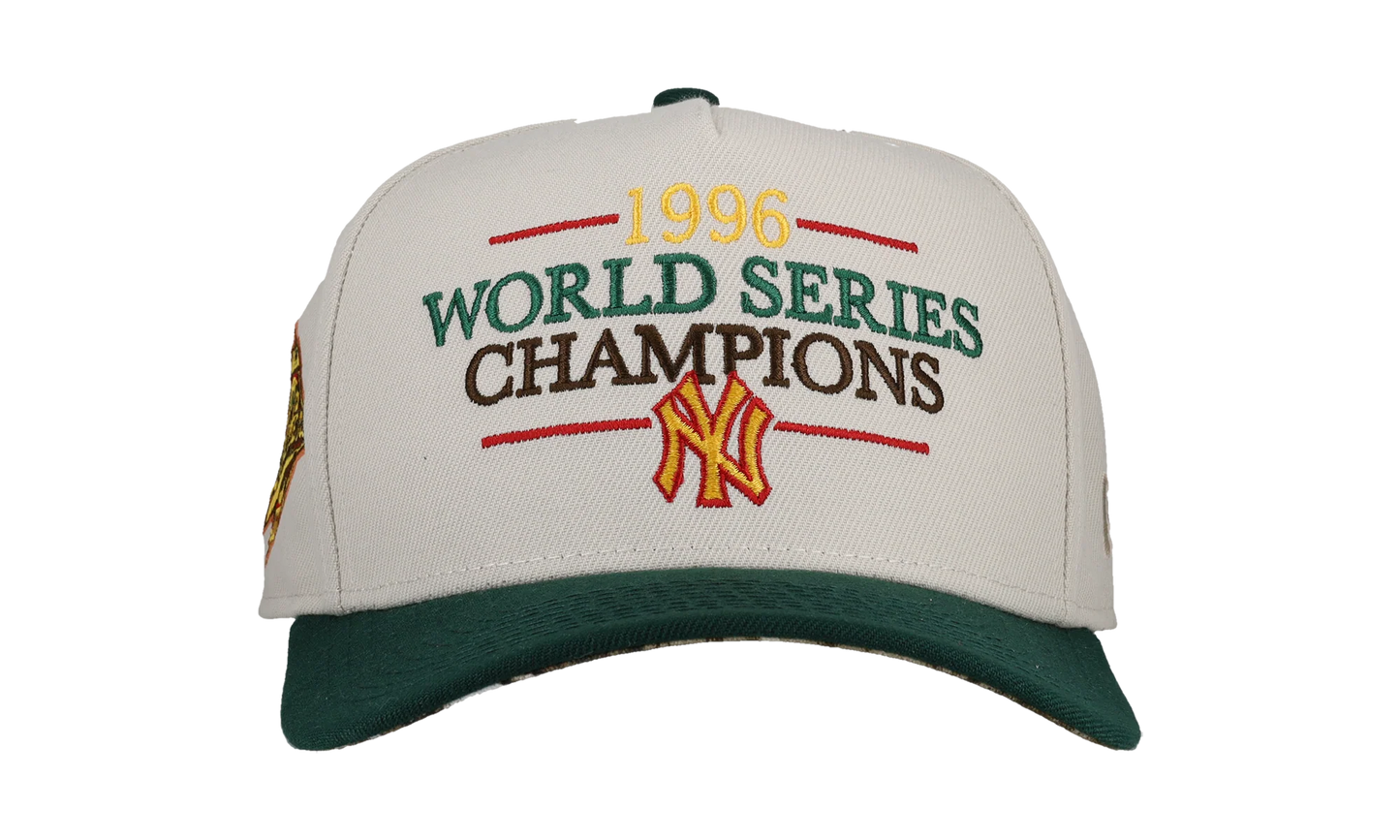 9FIFTY New York Yankees 1996 WS Snapback Hat "Stone / Real Tree Camo" 44252229173436