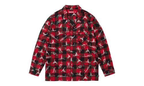 Hanes Holiday Pajama Set "FW25 - Red" SU26876
