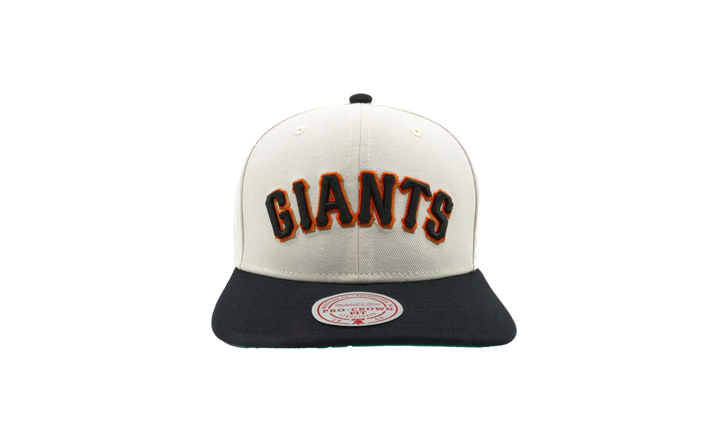 MLB Off Word Pro Snapback Cap "San Francisco Giants - Off White" HP11516 SFGOFWH