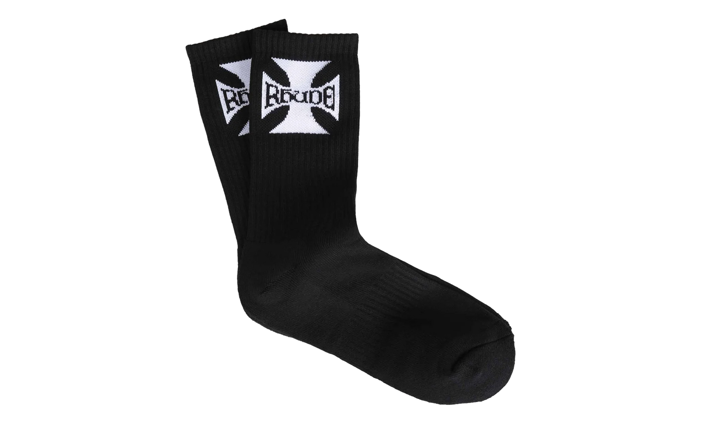 Logo Socks "Black / White" PF25SO027503028