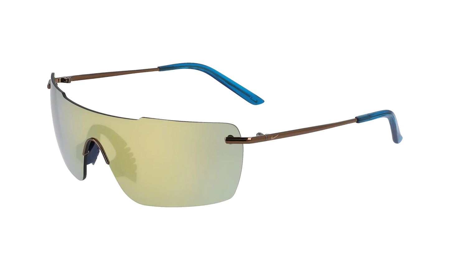 MERIDIAN SUNGLASSES "Walnut Brown / Gold Mirror" CU6569 200