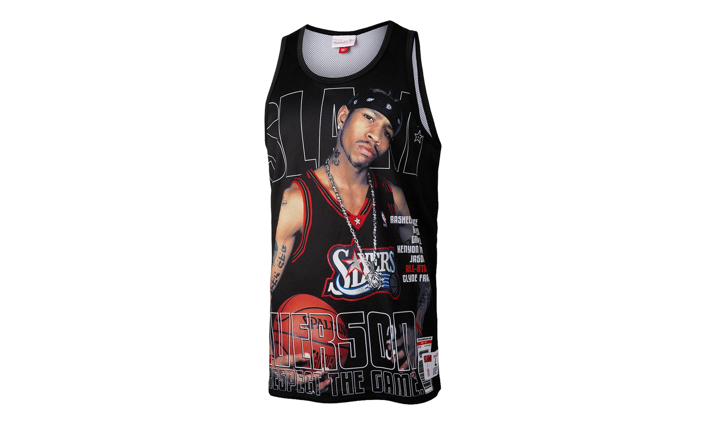 Slam Sublimated Tank "Allen Iverson" TMTK3448-P76YYAIVBLCK_S