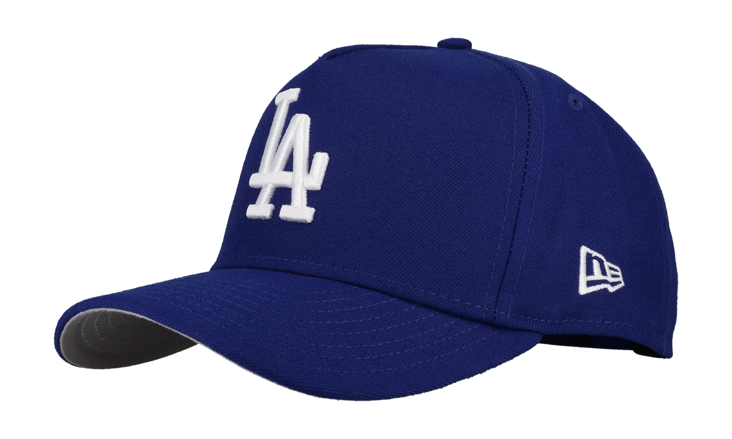 9FIFTY Los Angeles Dodgers A Frame Snapback Hat "Blue" 123451295709