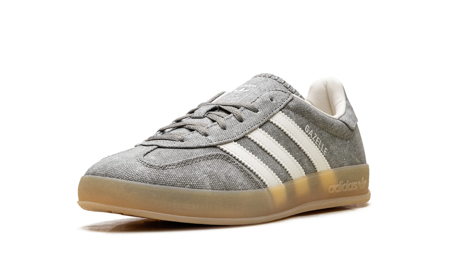 Gazelle Indoor WMNS "Silver Pebble Off White Canvas" IH7033