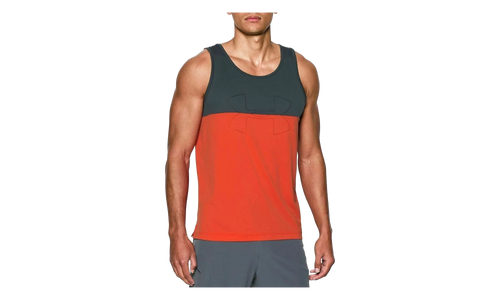 Fractal Tank Top "Dark Orange / Stealth Gray" 1290524 860