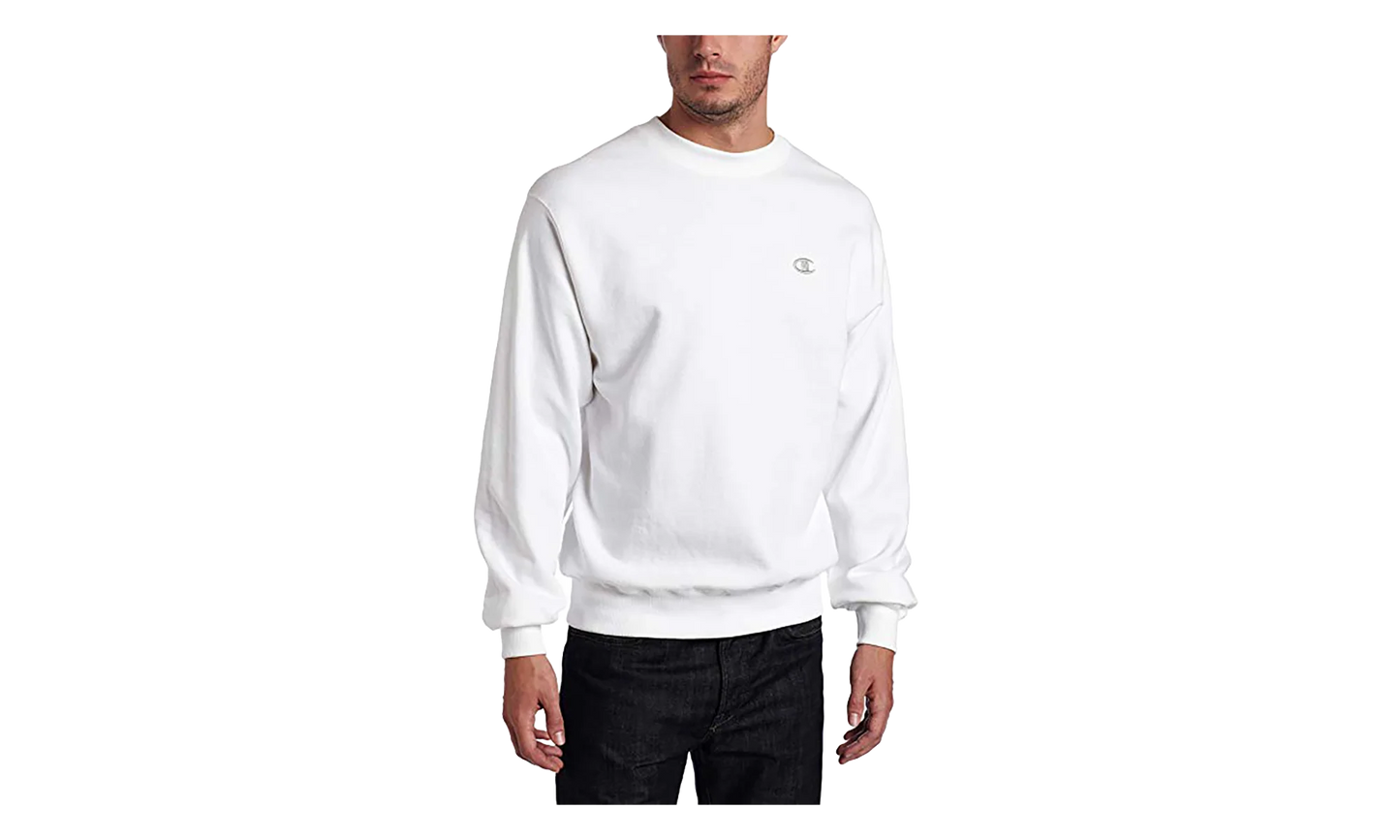 Pullover Eco Fleece Crew Sweatshirt "White" CS2465 045
