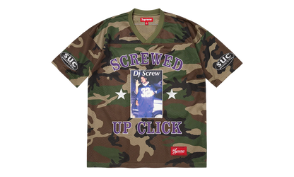 DJ Screw Football Jersey "SS26 - Woodland Camo" SU27358