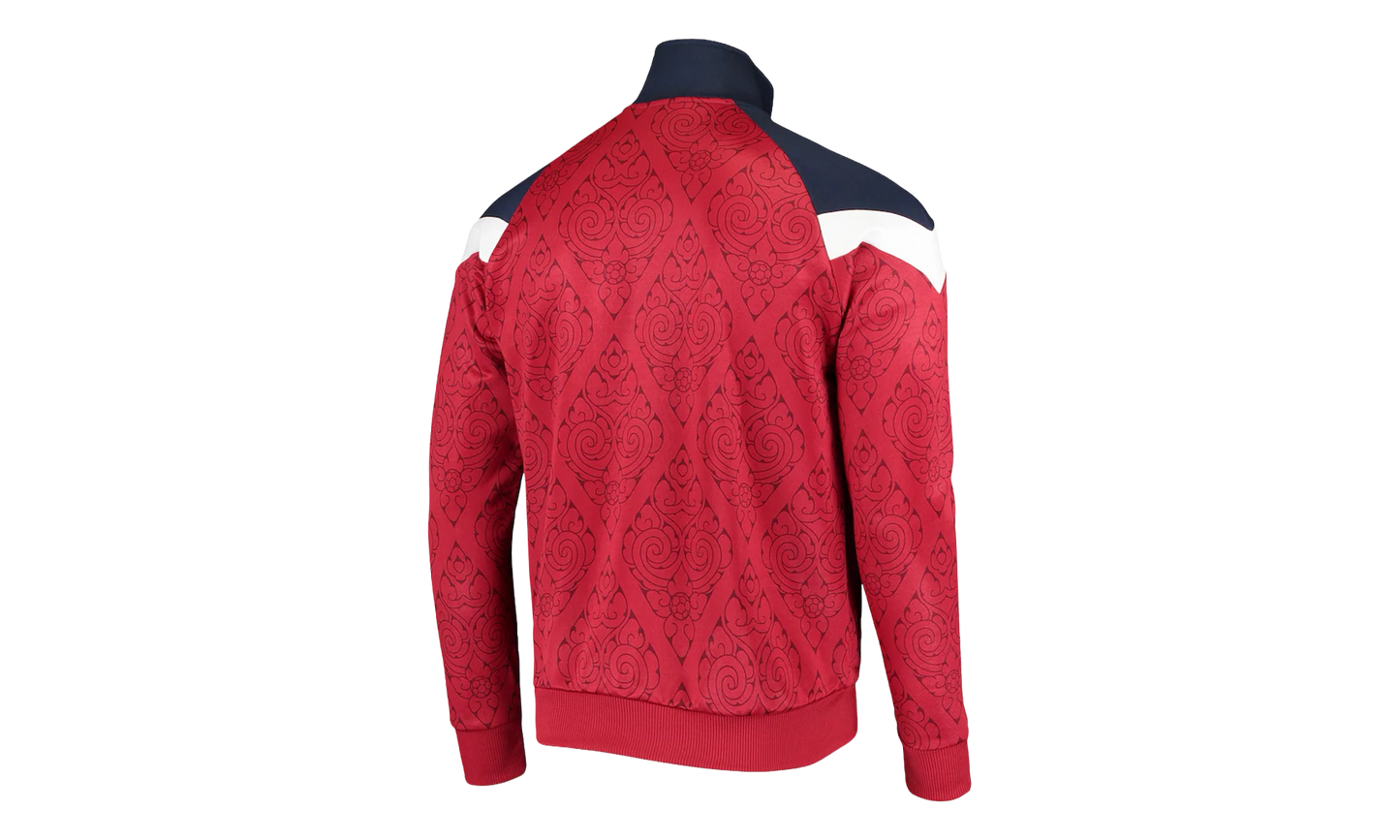 Bangkok Track Jacket "Chili Pepper / Puma New Navy" 656789 01