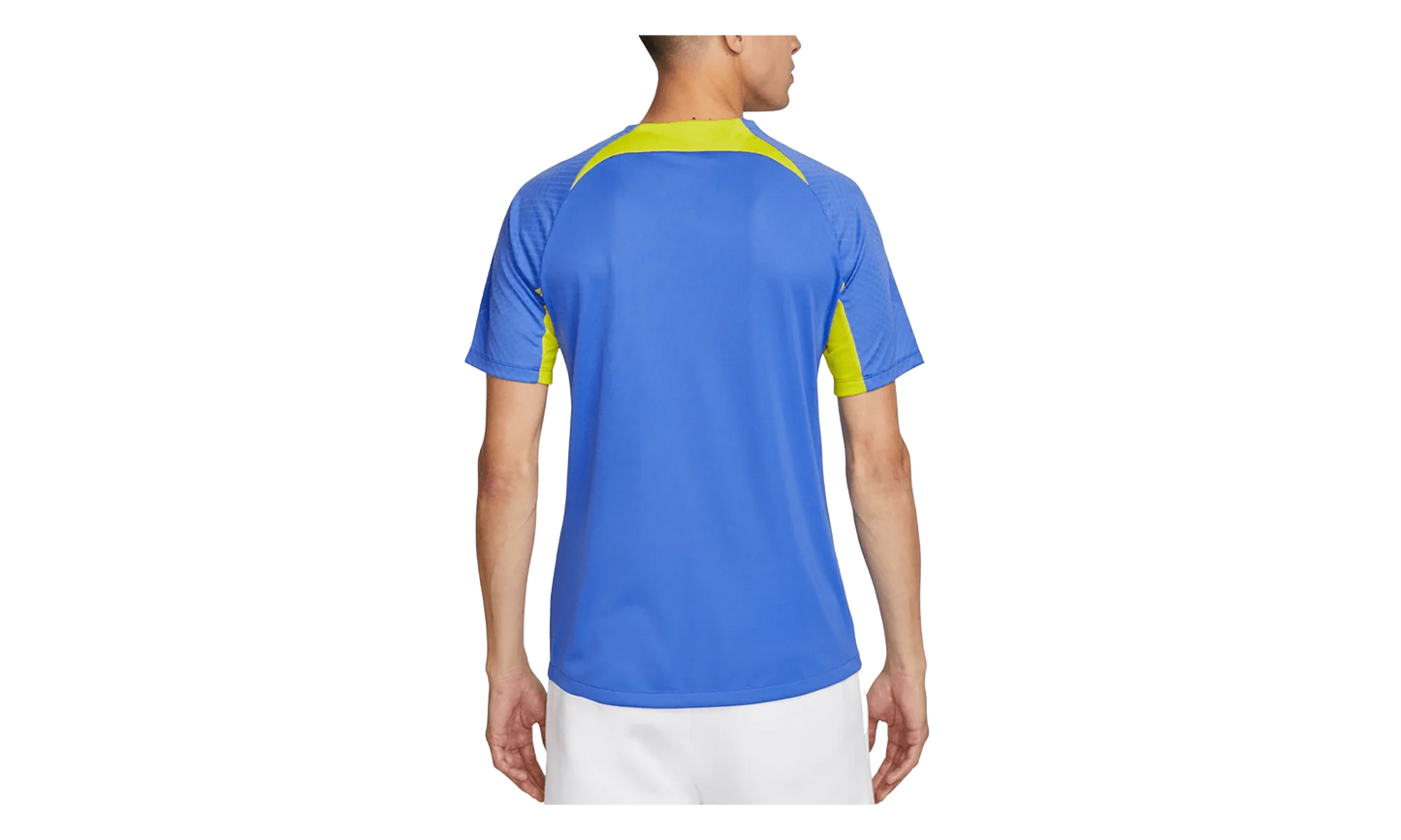 Club America 2022-23 Short Sleeve Strike Top "Blue / Yellow" DM2624 432