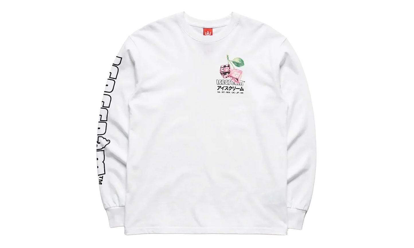 Dice LS Tee "White" 461 1308 100
