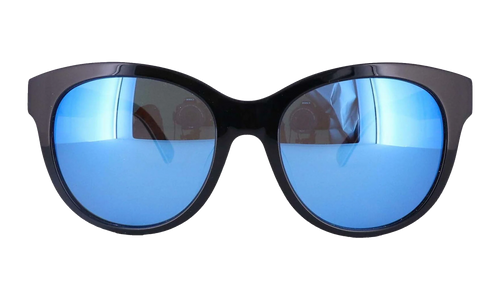 Tea Cup Sunglasses "Black/Cognac Visetos" MCM624SK-969