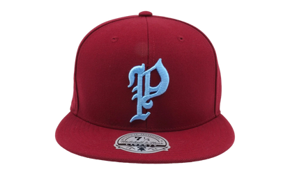 MLB Team Evolution Fitted Phillies 1991 Cap "Burgundy" 6HSF1837 PPH91PPPBRGY