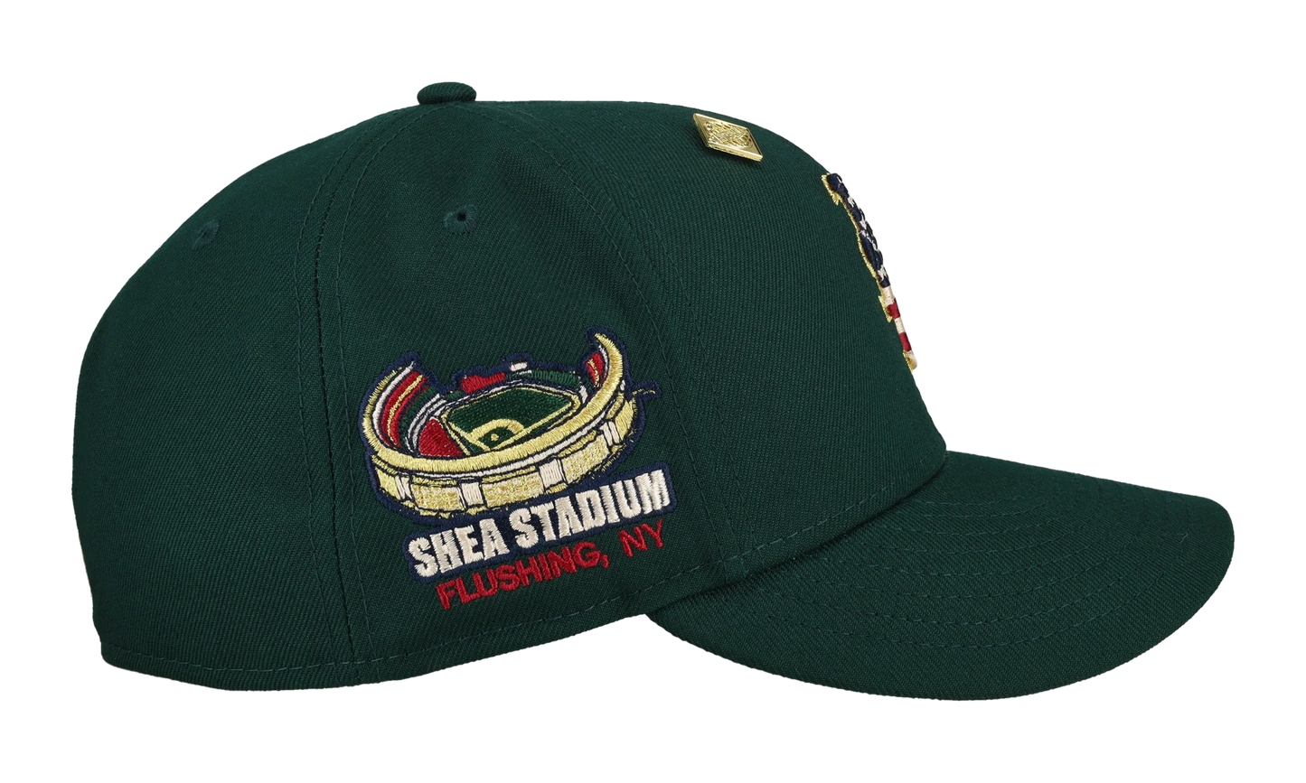 59FIFTY New York Mets USA Shea Stadium Fitted Hat "Green" NE427